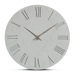 Roman Large Numbers Wall Clock, Minimalist Wall Clock,12inch Creative Wooden Wall Clock