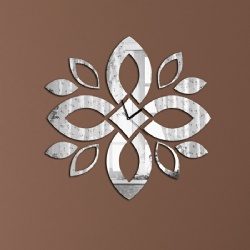 Home decor acrylic 3d wall clock sticker mirror