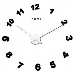 Diy Acrylic Mirror Self-adhensive Stickers Modern Big Wall Clock