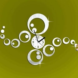 DIY Modern Design Single Face Gift Wall Clocks