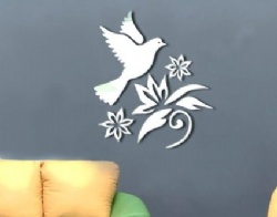 3D Birds Design Promotion Home Decor Acrylic Wall Stickers