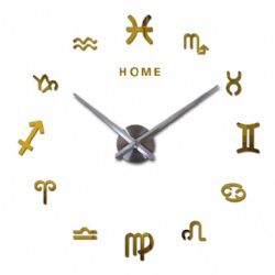 Home Letters Constellation Design Oversize Wall Clock
