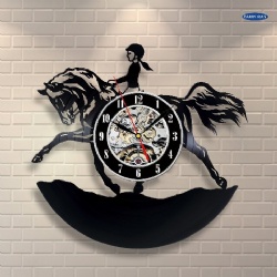 Simple Round Design 12inch CD Mute Modern Wall Clock