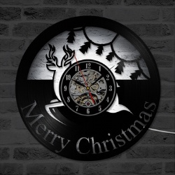 Creative Merry Christmas Gift Wall Clocks