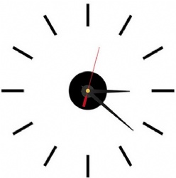 Room Decoration Art 3D Acrylic Clock