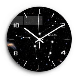 Round Quartz Analog Type Simple Wall Clocks for Living Room Decoration