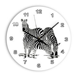 12 Inch Minimalist Modern White Dial Wall Clocks
