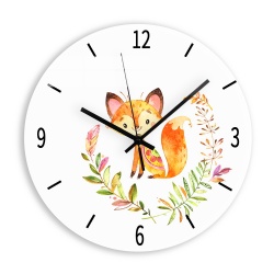 Simple Round Design 12inch Acrylic Mute Modern Wall Clocks