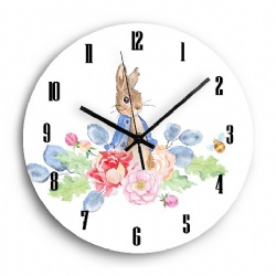 Funny Cute Design Wooden Wall Clocks