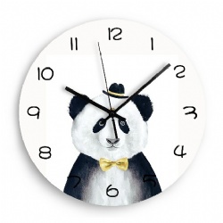 Modern Simple Wooden Silent Non-Ticking Quality Quartz Wall Clock