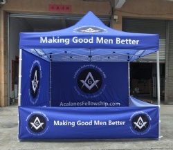 aluminum popup tent frame 3x3 banner with easy up camper awning